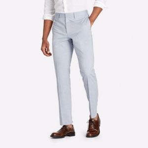 Bonobos Stretch Italian Pants Blue Tailored 32x34